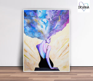 GICLÉE PAPER PRINT | FROM A DIFFERENT GALAXY